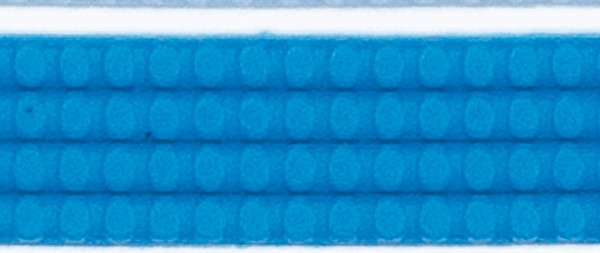 Wachsperlstreifen, 2mm, 20cm, 11 Stk., hellblau