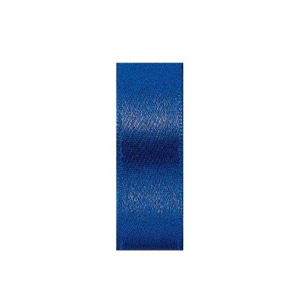 Satinband, doppelseitig, Länge 10 m, Breite 3 mm, royalblau