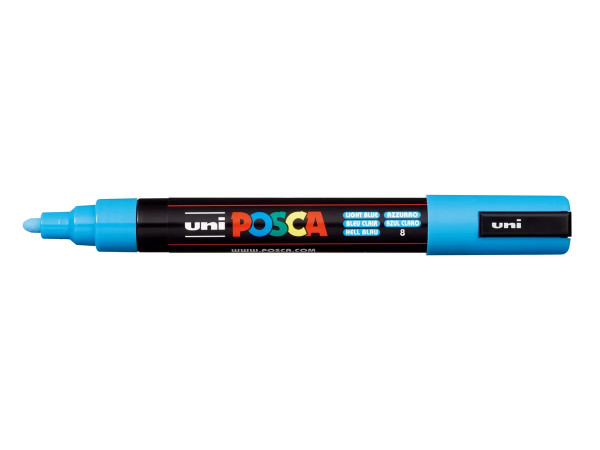 POSCA Marker PC-5M, hellblau