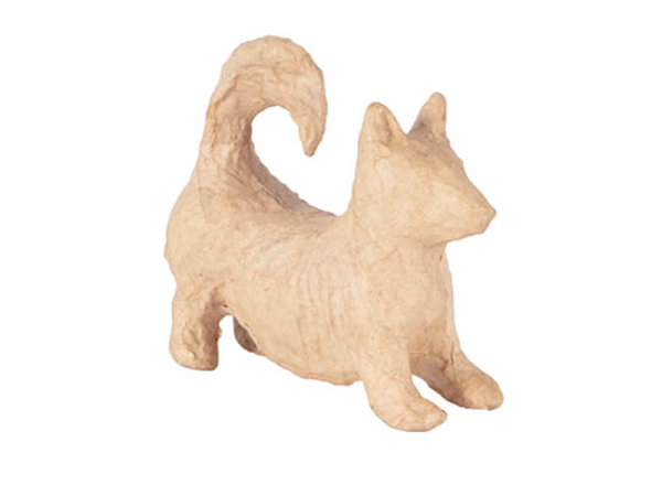 decopatch Tierfigur Hund aus Pappmachè, 11 x 4 x 10 cm