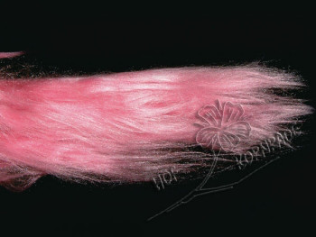 Maulbeerseidenfasern, Kammzug, rosa, 10g