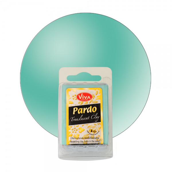 Viva Decor Pardo Jewellery Clay, 56 g, Transparent Aqua