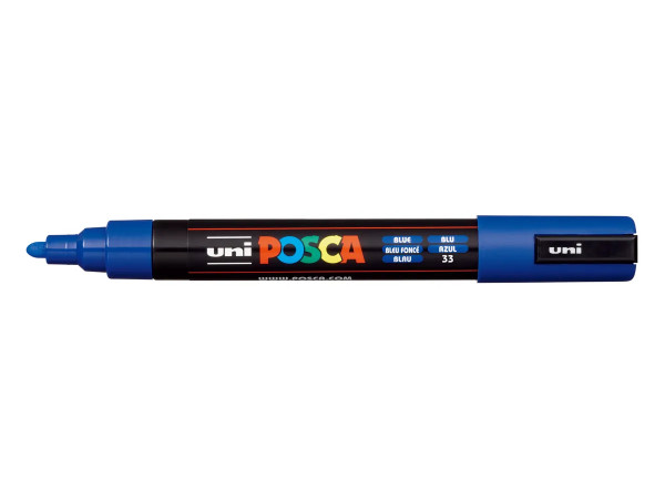 POSCA Marker PC-5M, blau