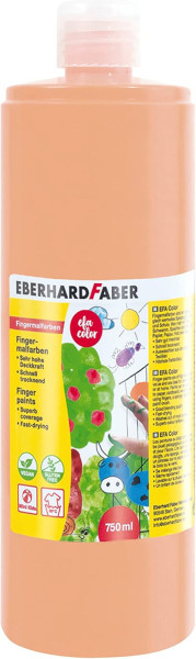 Fingerfarbe EFA Color, 750 ml, beigerot