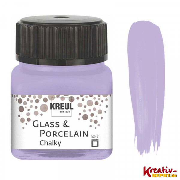 Glass & Porcelain Chalky - Sweet Lavender, 20 ml