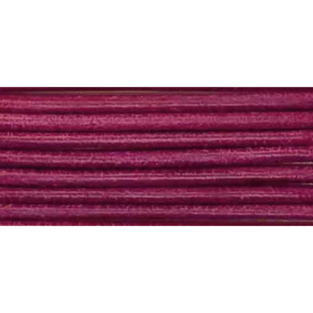 Lederriemen, 2 mm Ø - 1 m, Rindsleder, fuchsia