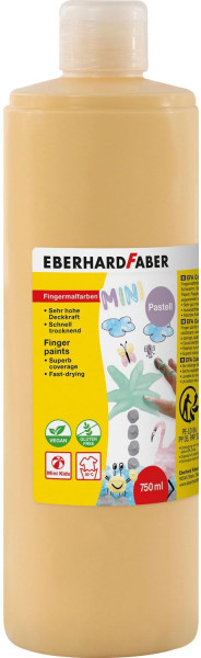 Fingerfarbe EFA Color, 750 ml, pfirsich