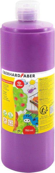 Fingerfarbe EFA Color, 750 ml, manganviolett