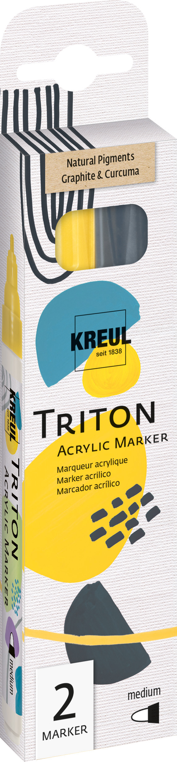 Marqueur acrylique TRITON Acrylic Marker fine sur