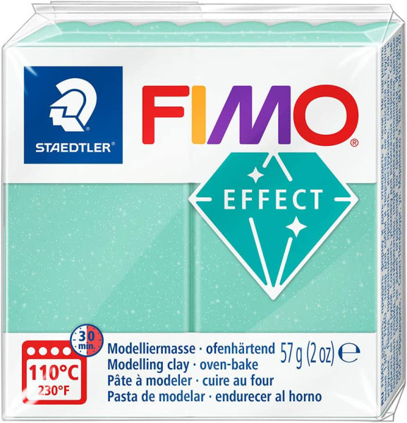 FIMO effect, Modelliermasse, 57 g, Jade