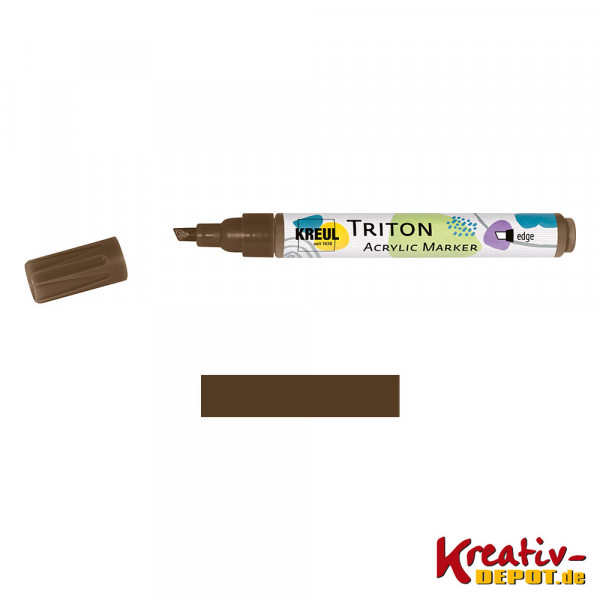 KREUL Triton Acrylic Marker Edge, Havannabraun