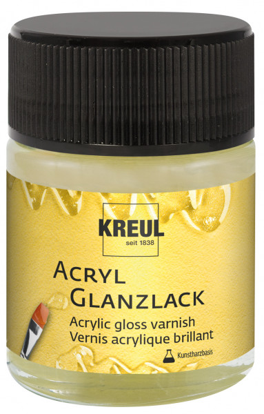 Acryl-Glanzlack auf Kunstharzbasis, 50ml