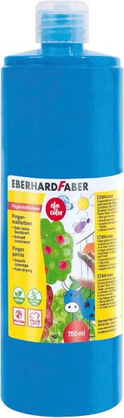 Fingerfarbe EFA Color, 750 ml, phthaloblau