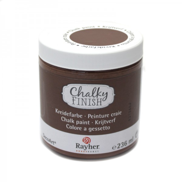 Chalky-Finish Kreidefarbe 236 ml - rehbraun