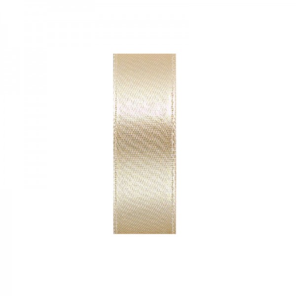 Satinband, doppelseitig, Länge 10 m, Breite 5 mm, beige