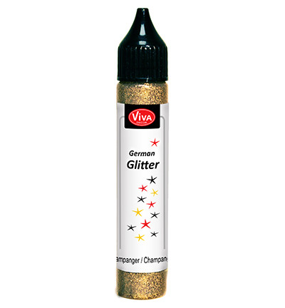 German-Glitter, 28 ml, Champagner