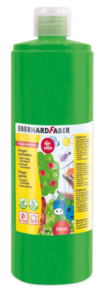 Fingerfarbe EFA Color, 750 ml, permanentgrün