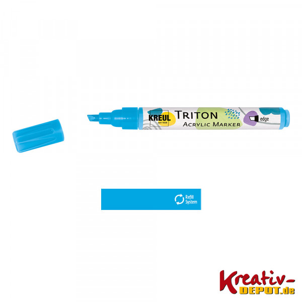 KREUL Triton Acrylic Marker Edge, Lichtblau