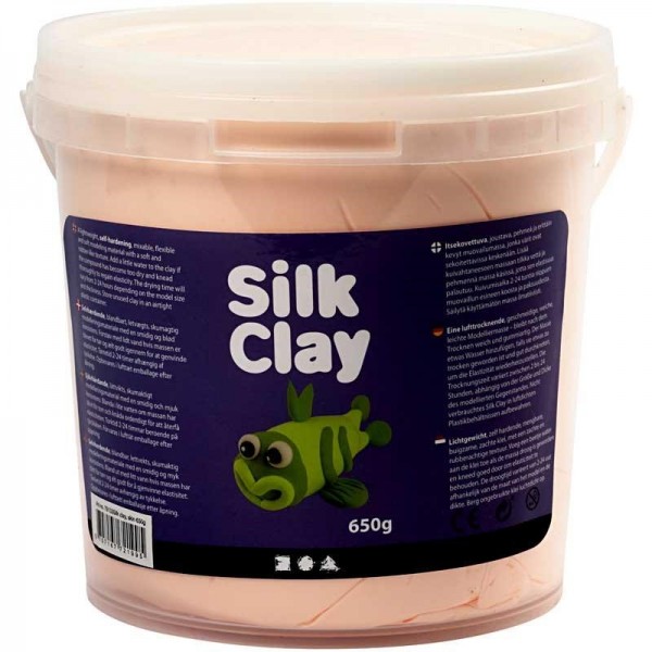 Silk Clay - Hautfarben, 650g