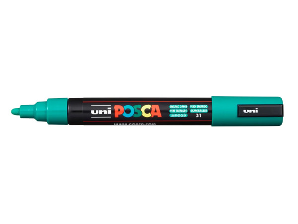 POSCA Marker PC-5M, smaragdgrün