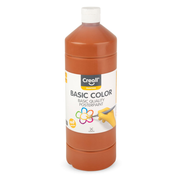 Basic-color, Schultempera, 1000 ml, hellbraun