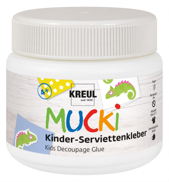 MUCKI Kinder-Serviettenkleber 158 g / 150 ml