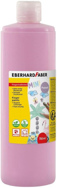 Fingerfarbe EFA Color, 750 ml, pastell rosa