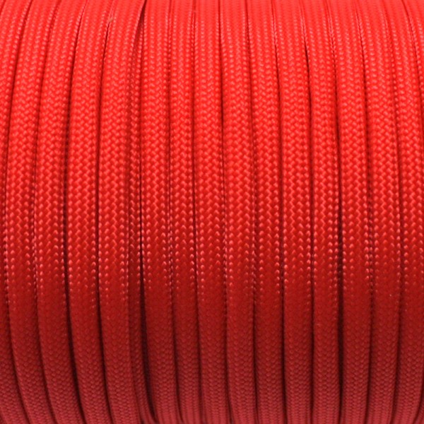 Paracord - 50 mtr. Rolle, rot