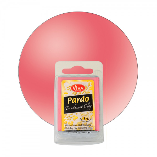 Viva Decor Pardo Jewellery Clay, 56 g, Transparent Rot