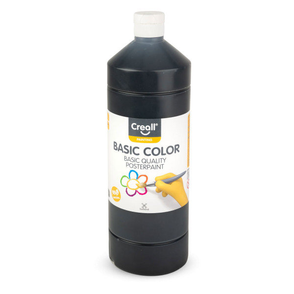 Basic-color, Schultempera, 1000 ml, schwarz