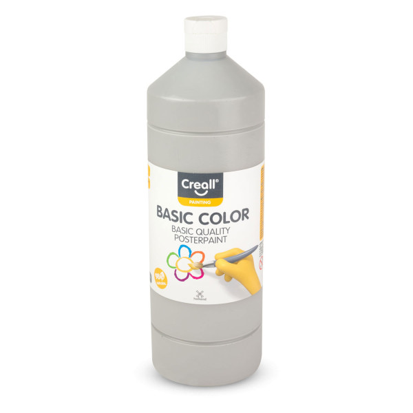 Basic-color, Schultempera, 1000 ml, grau