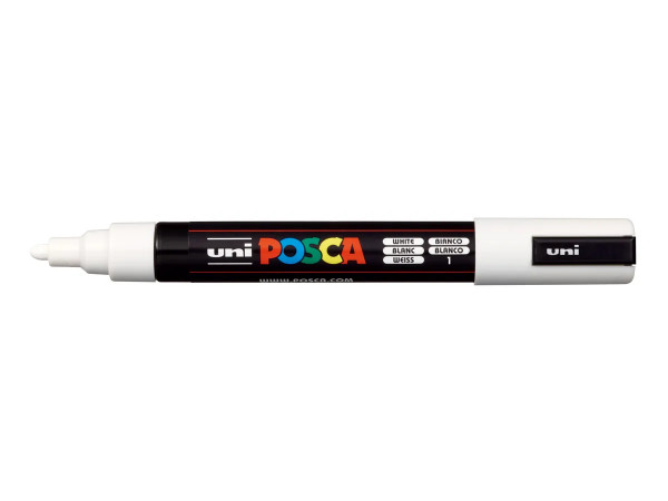 POSCA Marker PC-5M, weiß