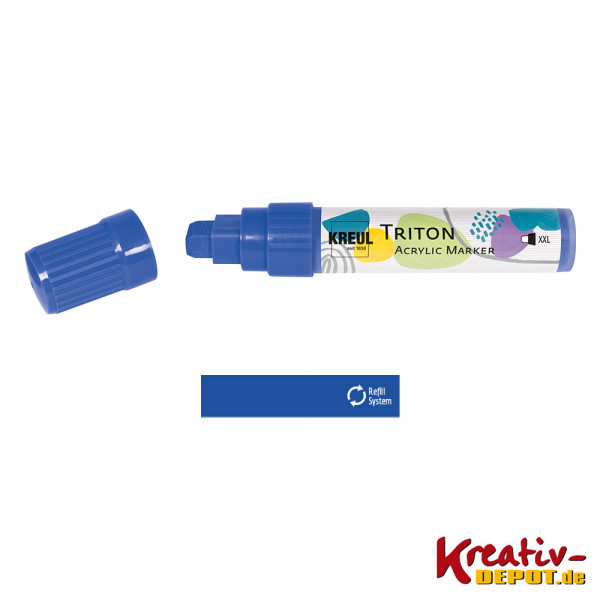 KREUL Triton Acrylic Marker XXL, Ultramarinblau