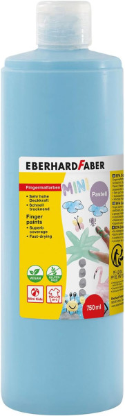 Fingerfarbe EFA Color, 750 ml, himmelblau