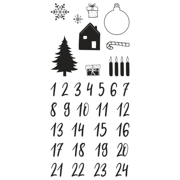 Clear Stamps - Adventskalender Classic