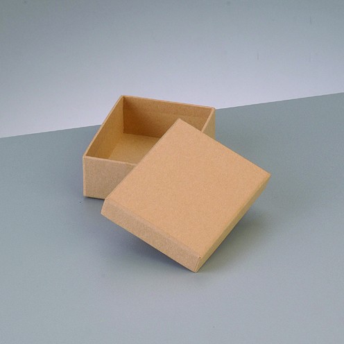 Box Rechteck, aus Pappmaché, 8,5 x 6,5 x 5 cm