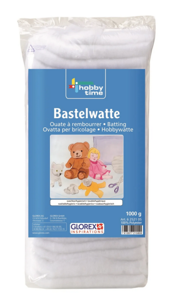 GLOREX Bastelwatte, 1000 g