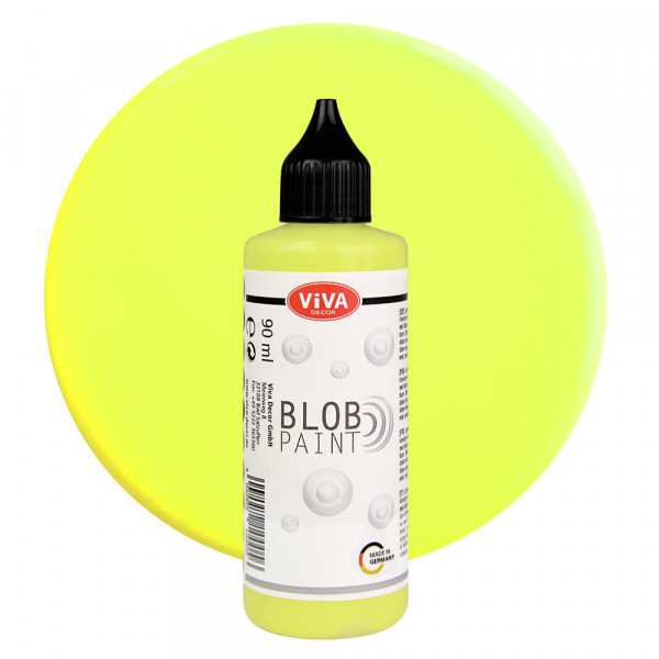 Blob Paint 90 ml, neon gelb