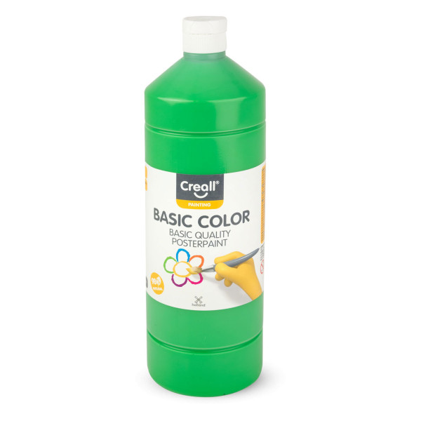 Basic-color, Schultempera, 1000 ml, mittelgrün