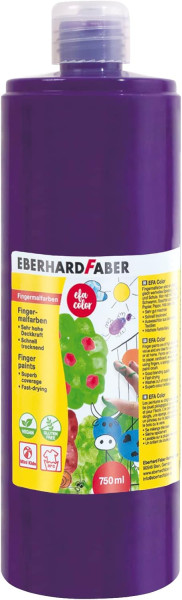 Fingerfarbe EFA Color, purpurviolett