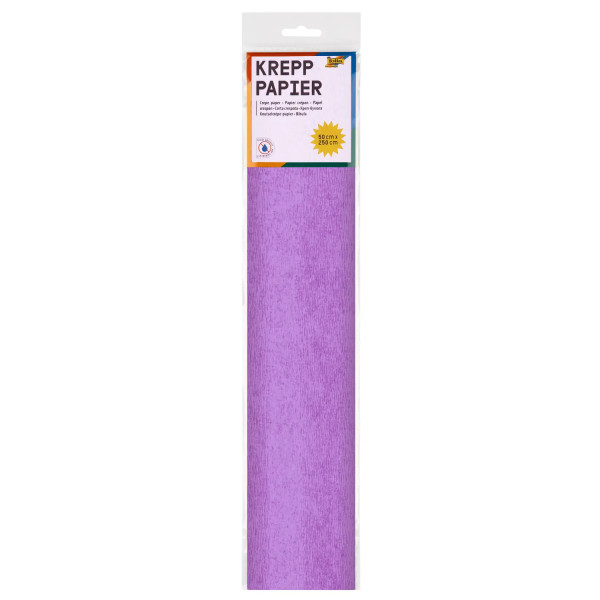 Krepppapier, 50 cm x 2,5 m, flieder