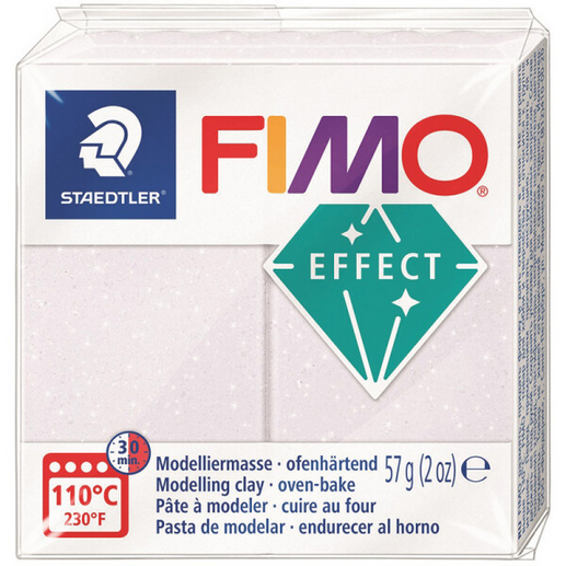 FIMO effect, Modelliermasse, 57 g, Galaxy Weiß