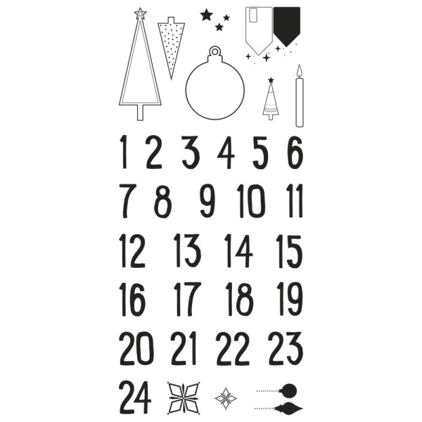 Clear Stamps - Adventskalender Nordic