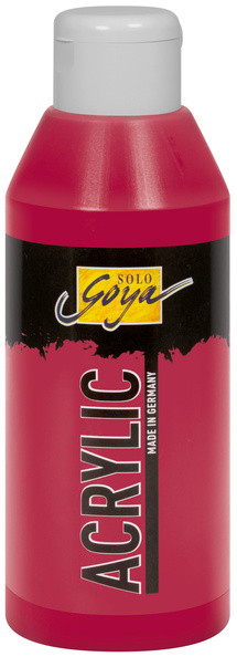 Solo Goya Acrylic, 250 ml, Weinrot