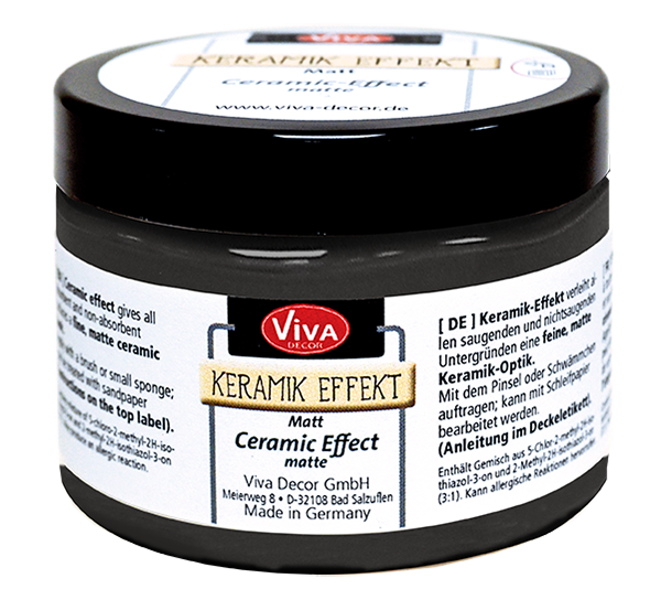 Viva Decor - Keramik Effekt, 150 ml, schwarz