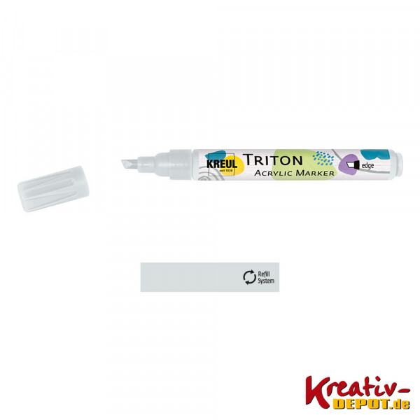 KREUL Triton Acrylic Marker Edge, Silber