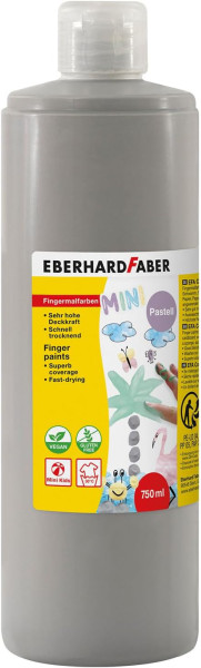 Fingerfarbe EFA Color, 750 ml, warmgrau