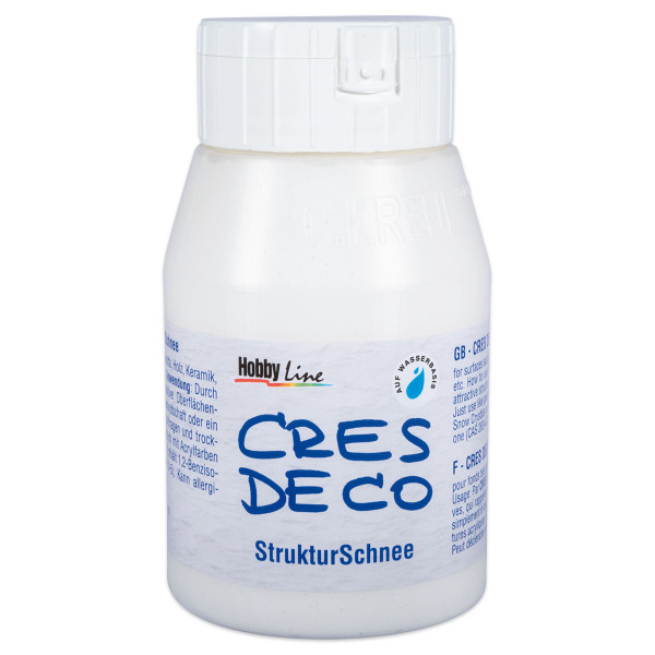 Cres Deco Struktur-Schnee, 500 ml