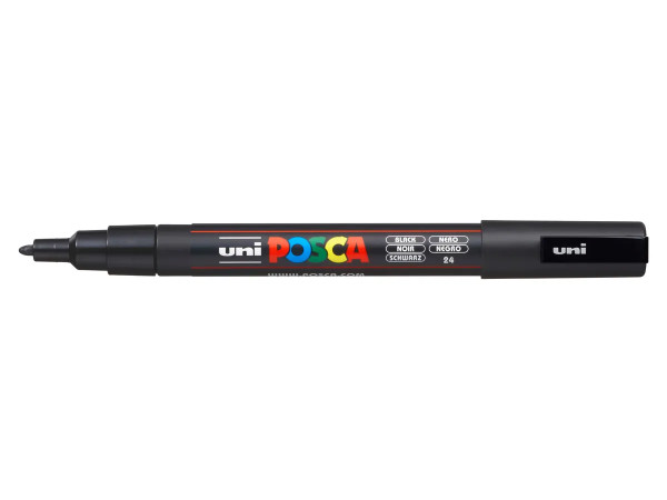 POSCA Marker PC-3M, schwarz