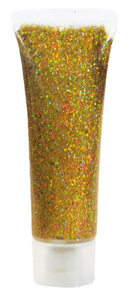 Eulenspiegel Glitzer-Gel, 18 ml, Gold-Juwel holographisch